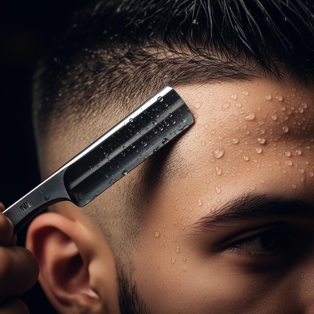 Straight razor lineup detail